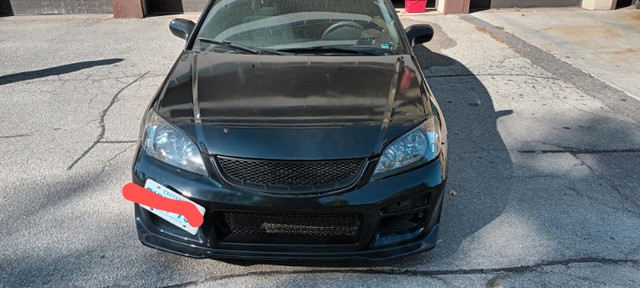 2005 Honda civic DX 5-speed, Black in Cars & Trucks in City of Toronto - Image 2