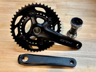 Shimano GRX 11 speed crankset, View more