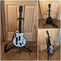 Wii Guitar Hero blanche (comme neuf ) $85