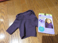 American Girl Purple Sweater