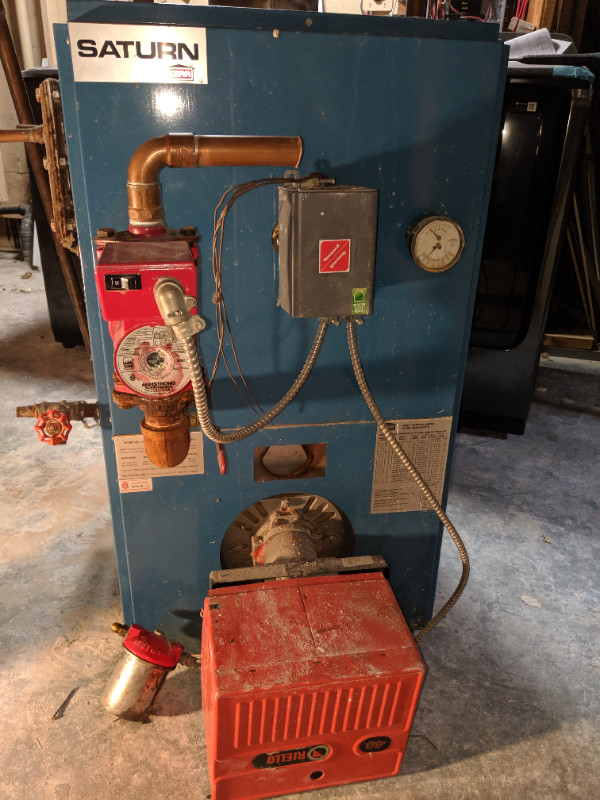 Oil furnace and oil tank in Heating, Cooling & Air in Bedford - Image 2