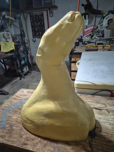 Mountain Goat form taxidermy