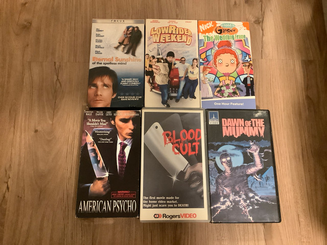 Buy 2 Get 1 Free Horror VHS Tapes and Other Genres Etc in CDs, DVDs & Blu-ray in Edmonton