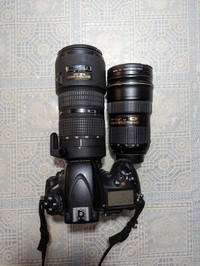 Nikon D800 DSLR w/ Nikkor 24-70 f2.4 70-200 f2.4