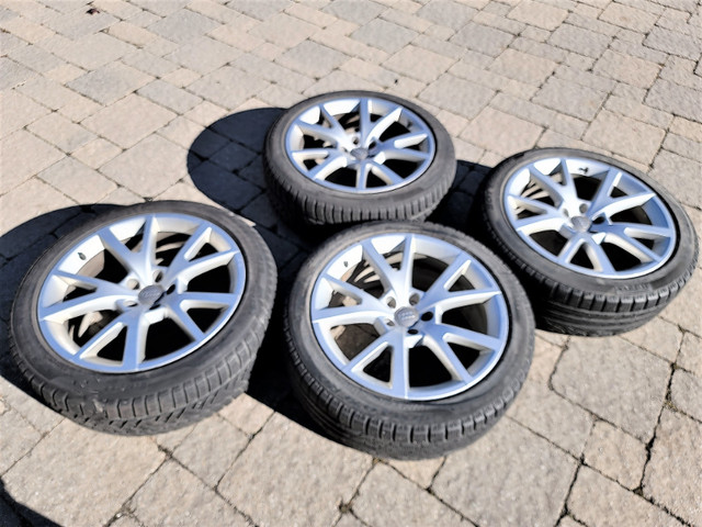 Winter Tires and Rims 235/45/R19 99Y ( used on an Audi S7) in Tires & Rims in London - Image 4