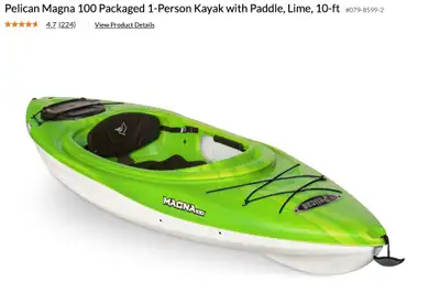 Pelican Kayak, View more