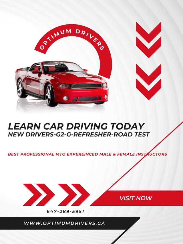 Driving Lessons-BDE Courses-G2-G-Refresher Lessons-Road Test