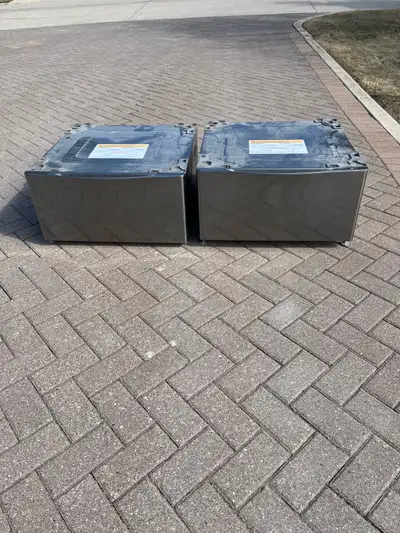 LG washer and dryer pedestals, View more