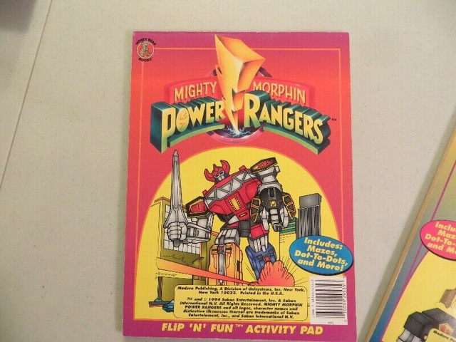 POWER RANGERS ACTIVITY / COLORING BOOKS in Toys & Games in Belleville - Image 2
