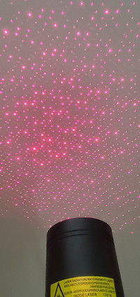 Holiday Christimas Laser, Red/ Twinkle/Static Projector Lights