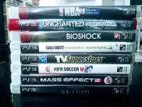 8 PS3 Playstation 3 Games 20$