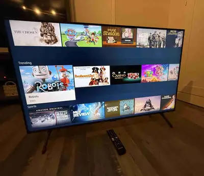 42” Samsung 4K Smart TV, View more