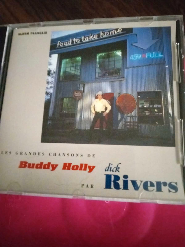 Les grandes chansons de Boddy Holly par Dick Rivers  dans CD, DVD et Blu-ray  à Saint-Hyacinthe