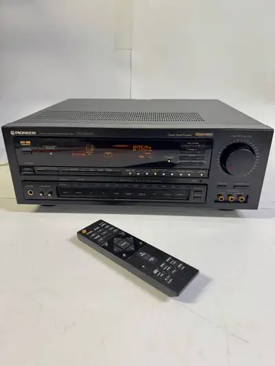 Pioneer VSX-D602S Audio/Video Stereo Receiver with remote, View more