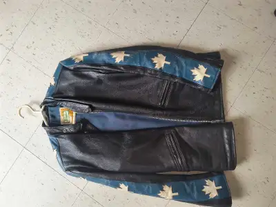 Toronto Maple Leafs leather jacket, View more
