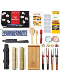 Deluxe Sushi Making Kit - 25-in-1