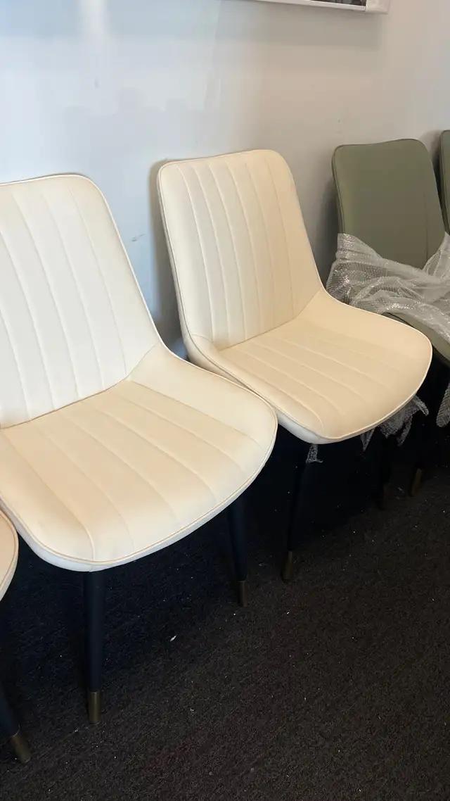 Heavy duty beautiful dining room chair anti-scratch Pu leather in Chairs & Recliners in Markham / York Region - Image 6
