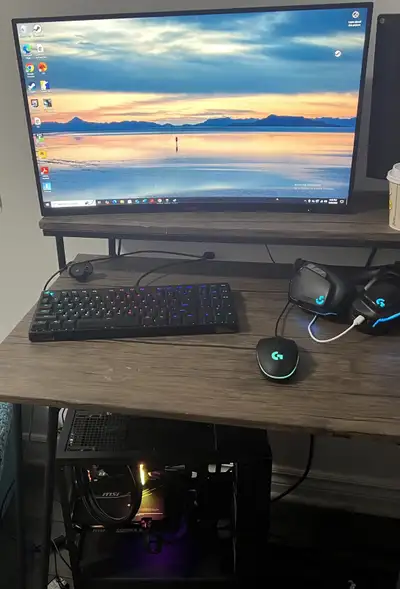 Setup gamer conplet, View more