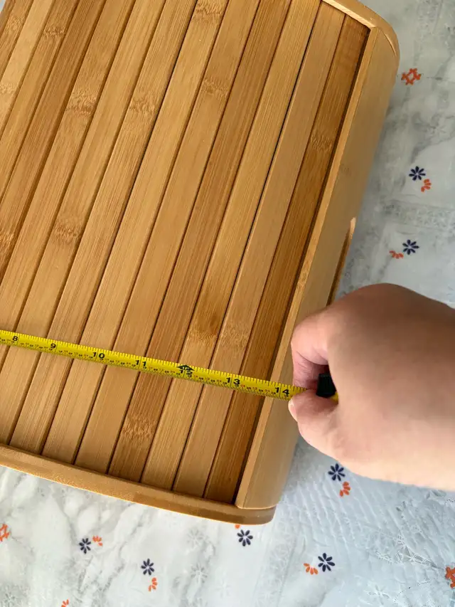 Bamboo Bread Box with Drawer64141839944067123