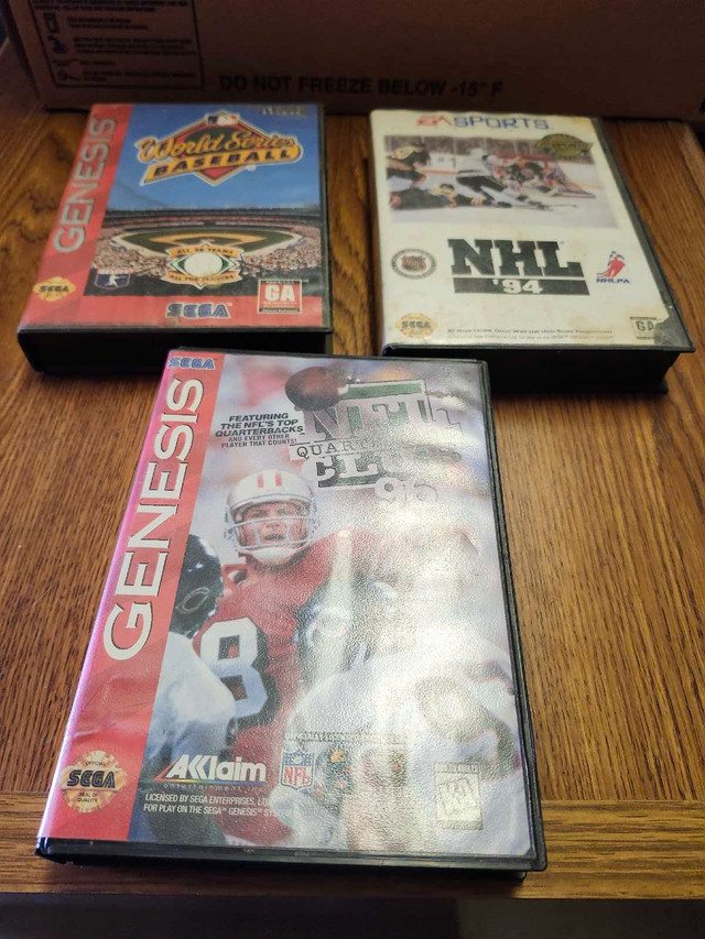 Sega genesis games in Older Generation in Saskatoon
