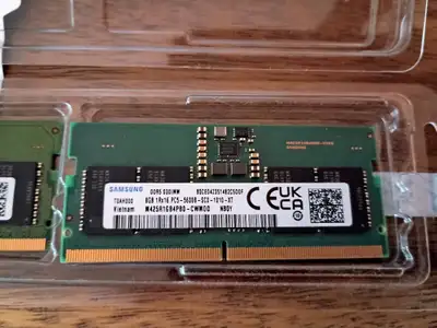Mémoire RAM DDR5 Samsung 8GB 1Rx16 PC5-5600B-SC0-1010-XT, View more