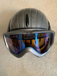 CARRERA Ski Helmet with Goggles and Bag