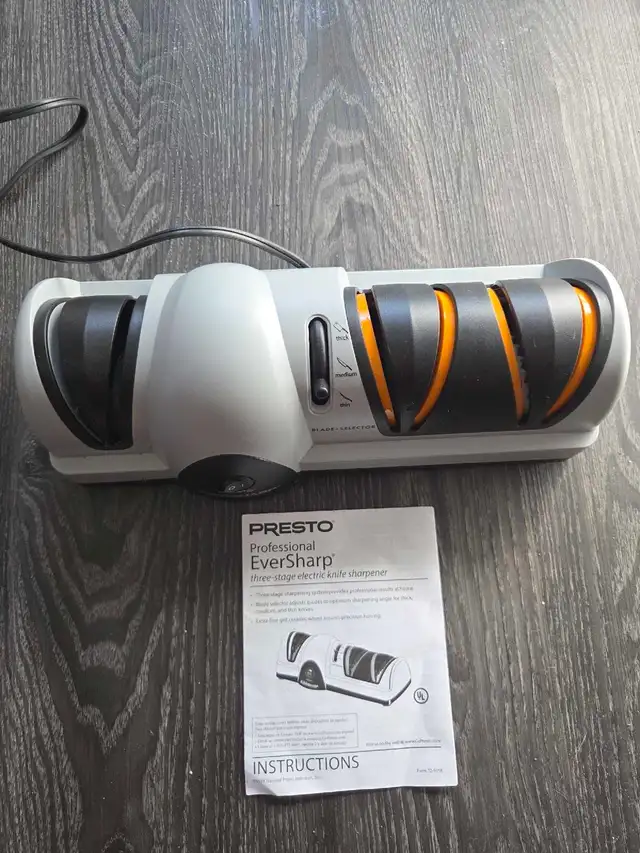 presto knife sharpener