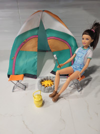 Barbie tent set
