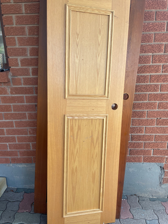 Wooden door  in Other in Oakville / Halton Region