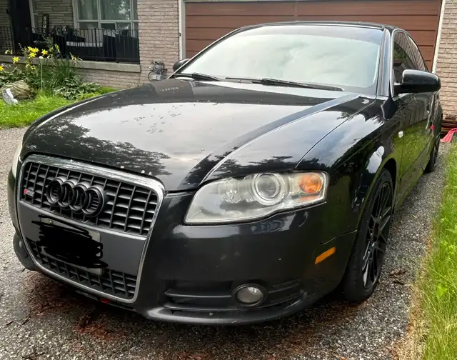 2008 Audi A4 2.0T quattro — Black on Black — $2,750 OBO