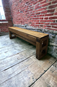 Hardwood benches 