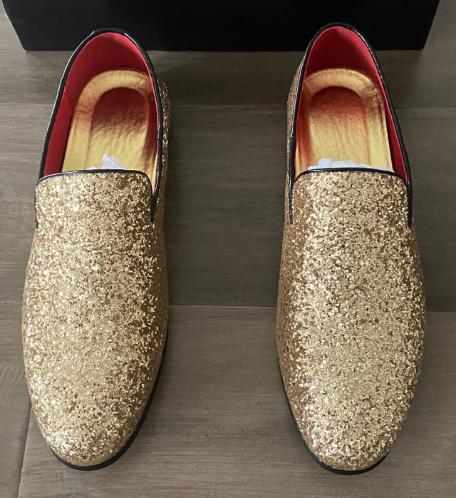 New Men’s Gold Dress Shoes in Men's Shoes in Markham / York Region - Image 3