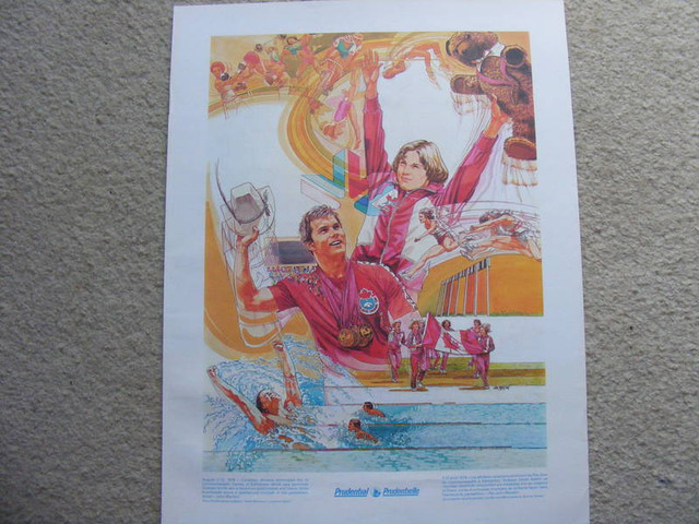 FS: 1972 "The Commonwealth Games" Prudential Collection Print in Arts & Collectibles in London