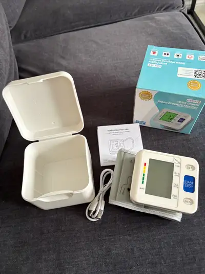 Digital Wrist Blood Pressure Monitor with Memory Function, View more