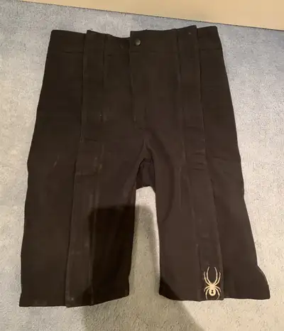 Size 20 kids waist 36-37". Includes removable suspenders. Tear-off Velcro along the front. Good for...