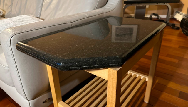 Granite End Tables (2/$200) in Other Tables in St. Albert - Image 3