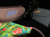 Maui Jim Sunglasses and case.