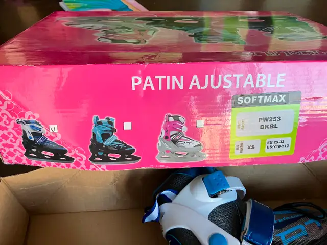 Patin à glace ajustable- enfant XS in Skates & Blades in Longueuil / South Shore - Image 4