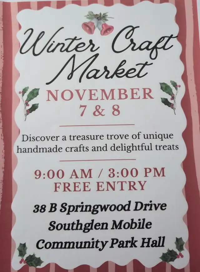 Southglen Mobile Community Winter Craft Market
