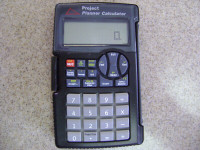 Project Planner Calculator - electronic and portable