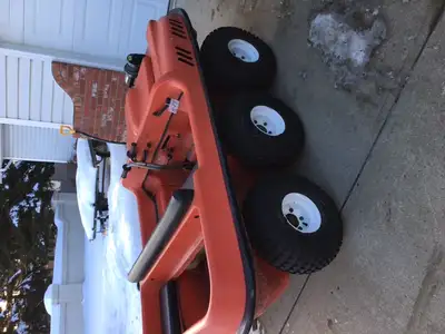 1979 Argo 6X6. Rebuilt 17 hp Techumseh engine, New chains, bearings, brake pads, tensioner sprockets...