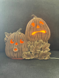 Lighted Halloween decoration