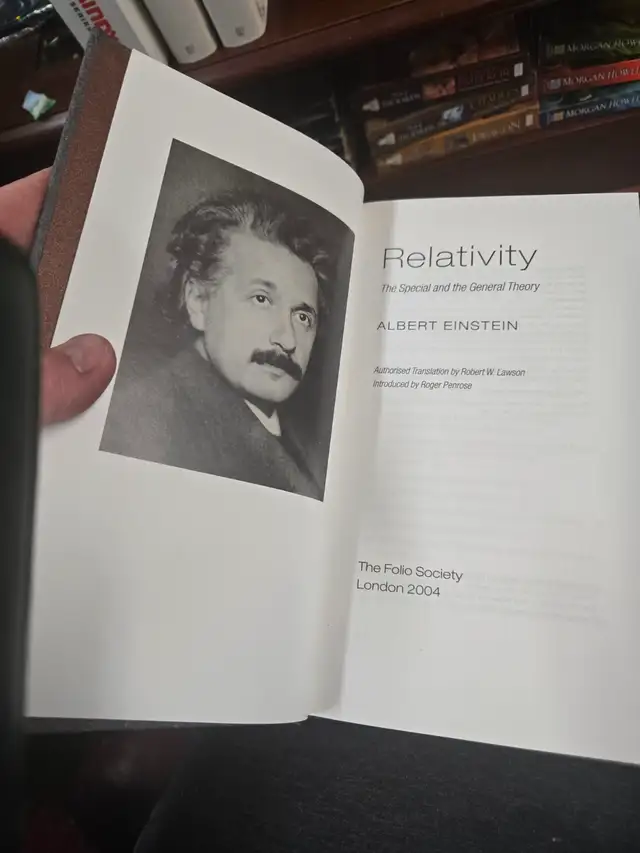 Einstein's 'Relativity: The Special and the General Theory' $8 ...