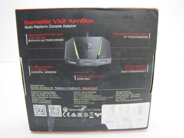 Gamesir VX2 AimBox Console Adapter (Brand New) in Other in Edmonton - Image 2