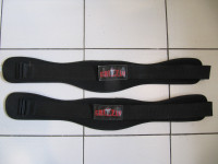 Grizzly Brand Small 4 inch wide Weight Lifting Belts 2 PieceLot