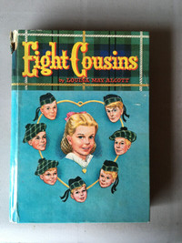 Vintage Book - Eight Cousins by Louisa May Alcott - rob