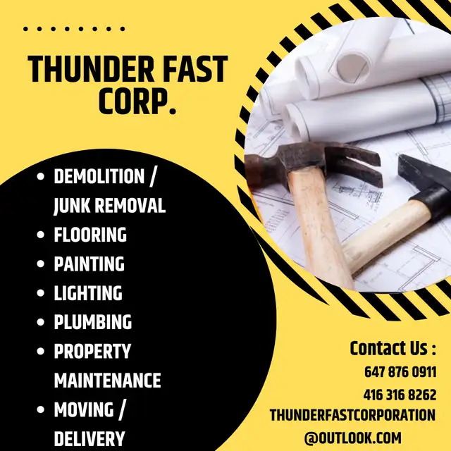 ✨ Transform Your Home Fast with Thunder Fast Corp! ✨63826836704131120