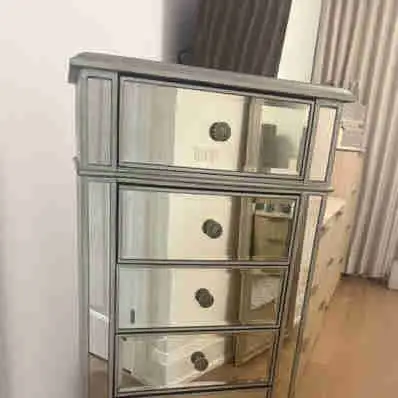 Mirrored Drawer Chest, View more