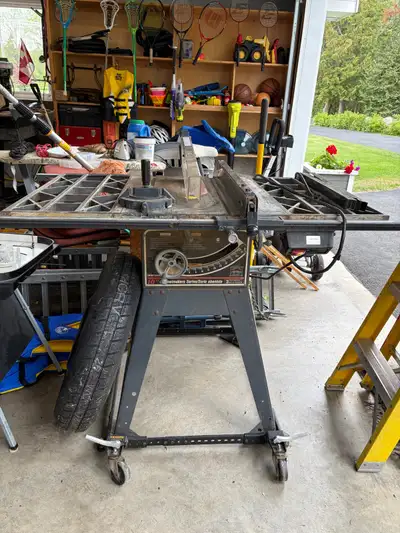 cabinet makers Craftsman 10” table saw  -, View more