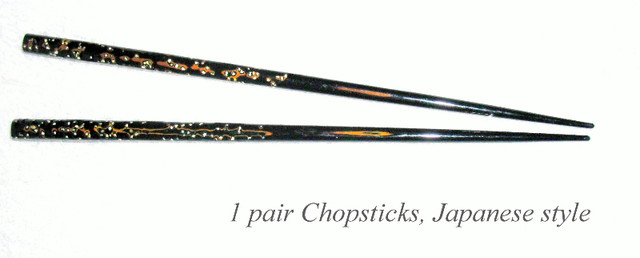 Chopsticks, 3 pair Chinese and 4 pair Japanese style. Never used in Kitchen & Dining Wares in City of Toronto - Image 4